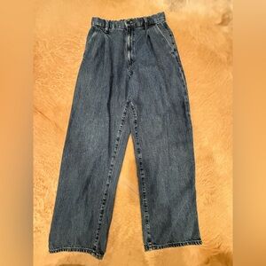 Uniqlo Relaxed Fit Dark Blue Jeans